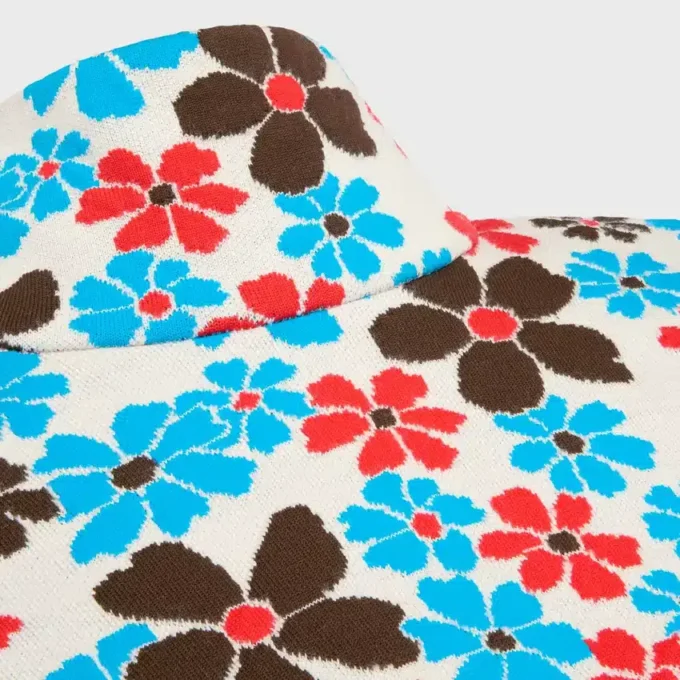 Abito midi in jacquard di poliammide Abito midi in jacquard di poliammide