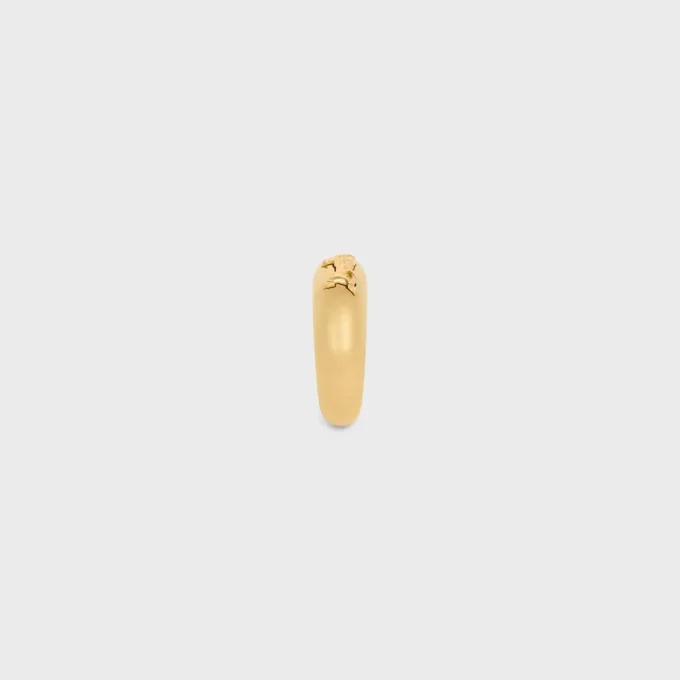Anello CELINE Sulky in ottone con finitura dorata Anello CELINE Sulky in ottone con finitura dorata