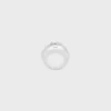 Anello CELINE Sulky in ottone con finitura in rodio Anello CELINE Sulky in ottone con finitura in rodio