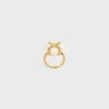 Anello Les Perles CELINE in strass, perle in resina e ottone con finitura dorata Anello Les Perles CELINE in strass, perle in resina e ottone con finitura dorata