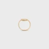 Anello Medaille CELINE in oro giallo e diamanti Anello Medaille CELINE in oro giallo e diamanti