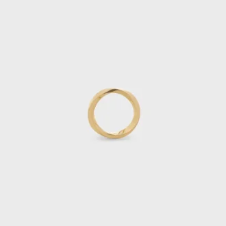 Anello Torsion in oro giallo