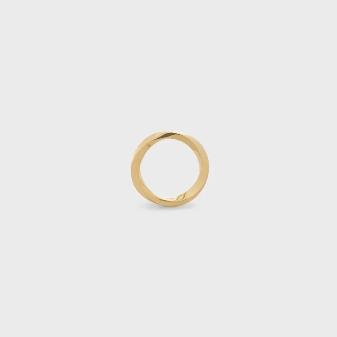 Anello Torsion in oro giallo Anello Torsion in oro giallo