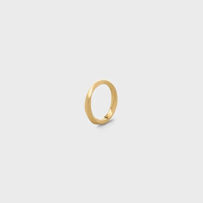 Anello Torsion in oro giallo Anello Torsion in oro giallo