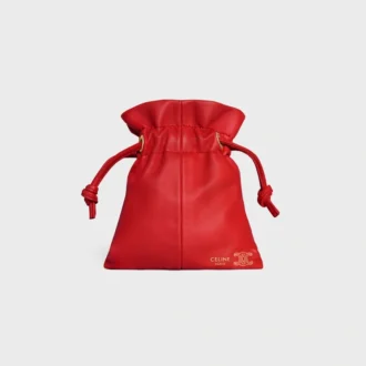 Astuccio Micro Crystal in pelle di agnello liscia