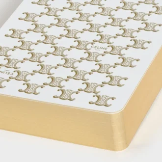 Astuccio per carte da gioco in Triomphe Canvas e pelle di agnello