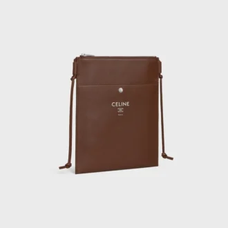 Astuccio Sharp Take Away in pelle di agnello liscia