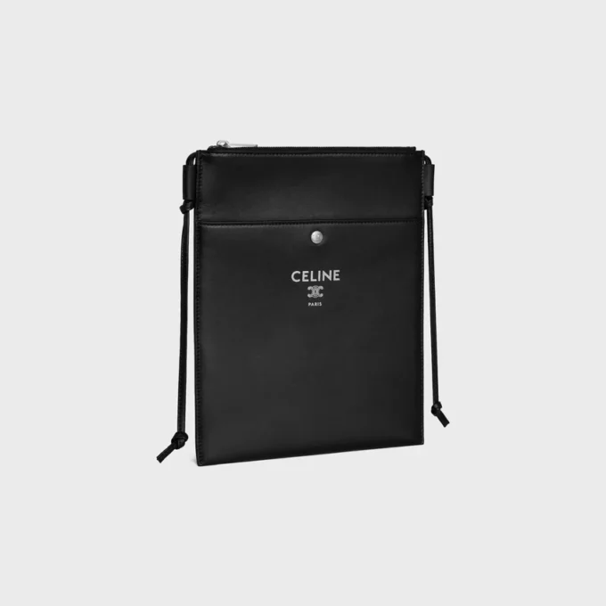 Astuccio Sharp Take Away in pelle di agnello liscia