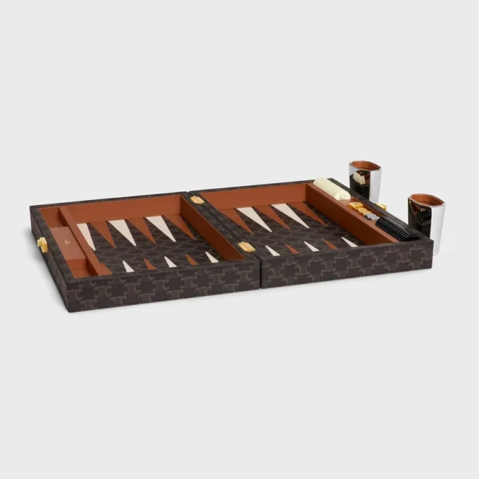 Backgammon in tela Triomphe Canvas