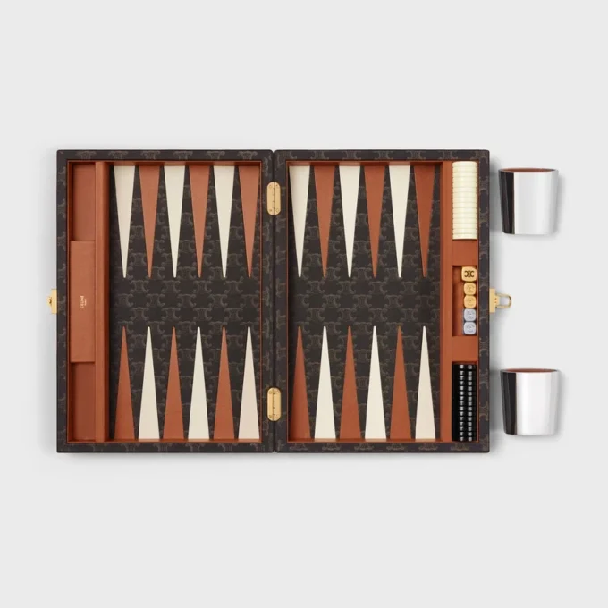 Backgammon in tela Triomphe Canvas