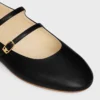 Ballerine CELINE a doppio cinturino in pelle di agnello Ballerine CELINE a doppio cinturino in pelle di agnello