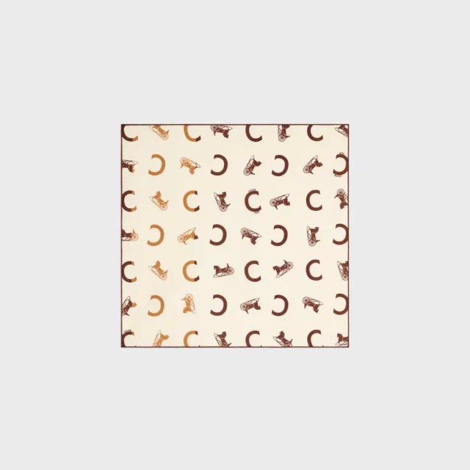 Bandana in twill di seta