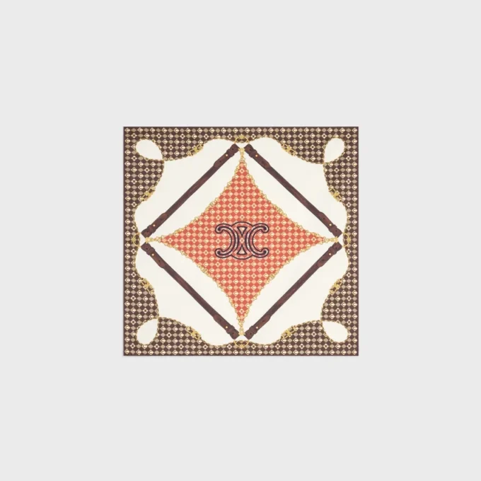 Bandana in twill di seta