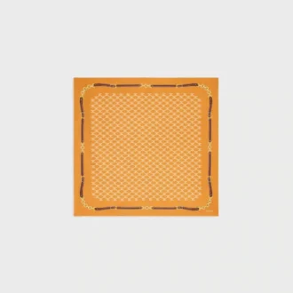 Bandana in twill di seta Heritage