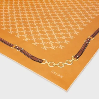 Bandana in twill di seta Heritage