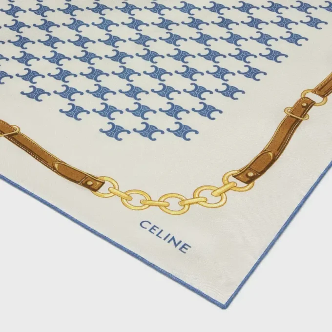 Bandana in twill di seta Heritage