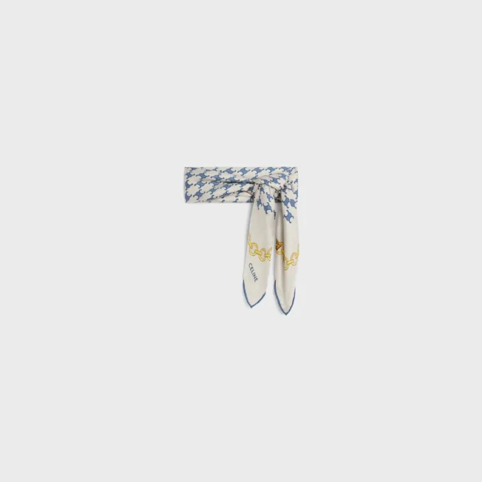Bandana in twill di seta Heritage