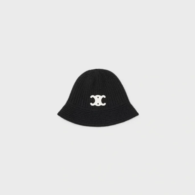 Berretto a cloche Triomphe in cashmere Berretto a cloche Triomphe in cashmere