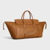 Big Smile Luggage in morbida pelle di vitello naturale Big Smile Luggage in morbida pelle di vitello naturale