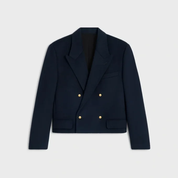 Blazer in tessuto di cashmere Blazer in tessuto di cashmere