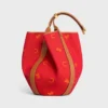 Borsa a secchiello grande in tessuto Jacquard C Sulky Borsa a secchiello grande in tessuto Jacquard C Sulky