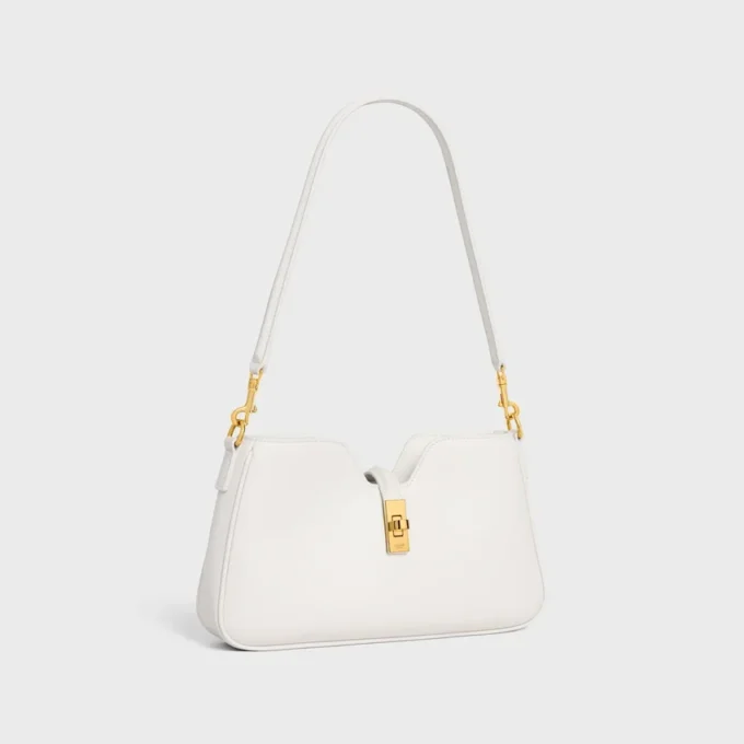 Borsa a tracolla Camille 16 Soft in pelle di vitello liscia Borsa a tracolla Camille 16 Soft in pelle di vitello liscia