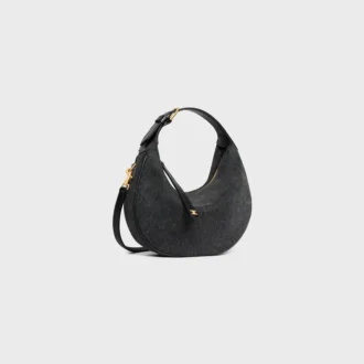 Borsa a tracolla CELINE Lulu in denim