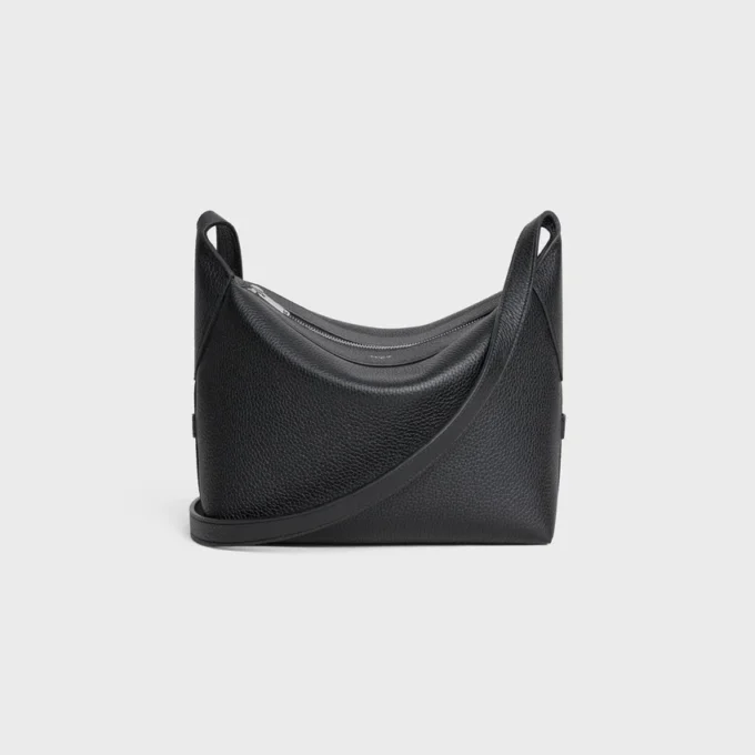 Borsa a tracolla Harry in pelle di vitello martellata Borsa a tracolla Harry in pelle di vitello martellata