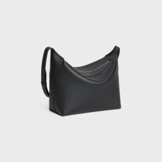 Borsa a tracolla Harry in pelle di vitello martellata