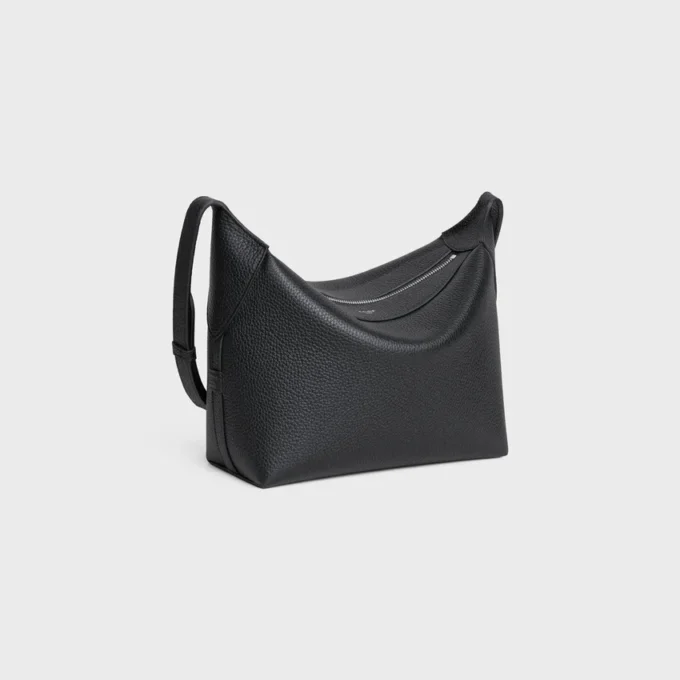 Borsa a tracolla Harry in pelle di vitello martellata Borsa a tracolla Harry in pelle di vitello martellata