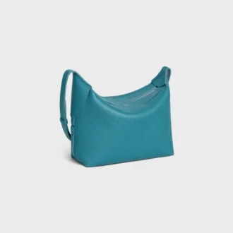 Borsa a tracolla Harry in pelle di vitello martellata