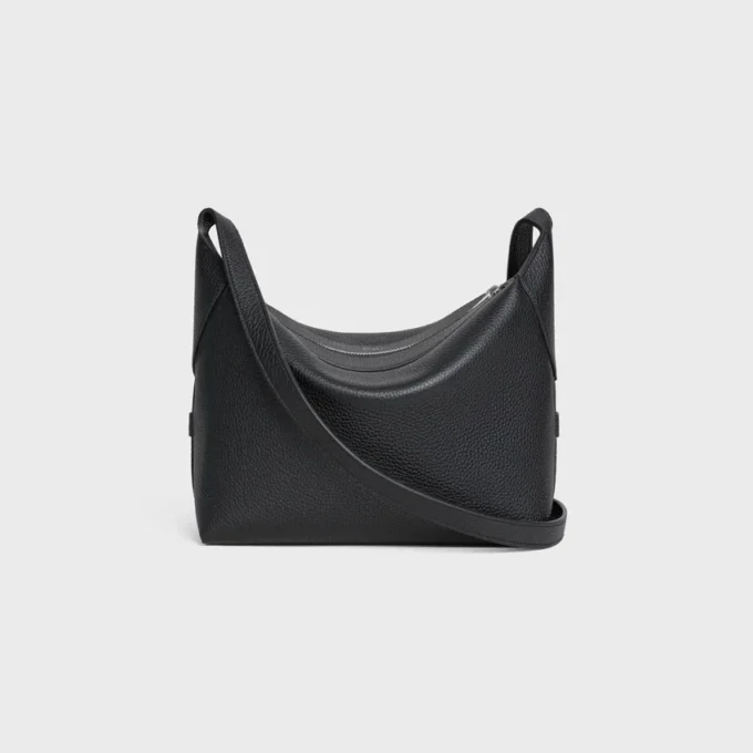 Borsa a tracolla Harry in pelle di vitello martellata Borsa a tracolla Harry in pelle di vitello martellata