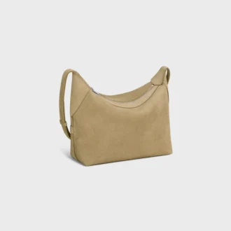 Borsa a tracolla Harry in pelle di vitello scamosciata
