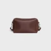 Borsa a tracolla Take Away in pelle di vitello liscia Borsa a tracolla Take Away in pelle di vitello liscia