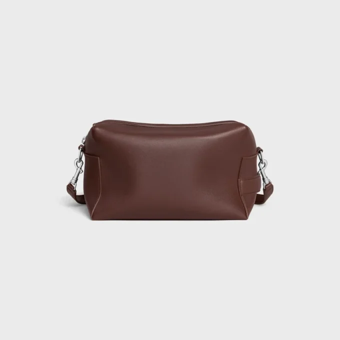 Borsa a tracolla Take Away in pelle di vitello liscia Borsa a tracolla Take Away in pelle di vitello liscia
