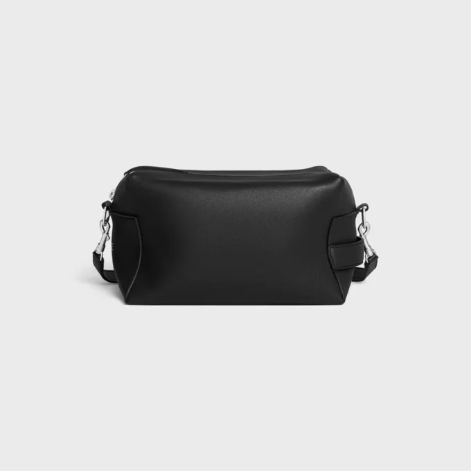 Borsa a tracolla Take Away in pelle di vitello liscia Borsa a tracolla Take Away in pelle di vitello liscia
