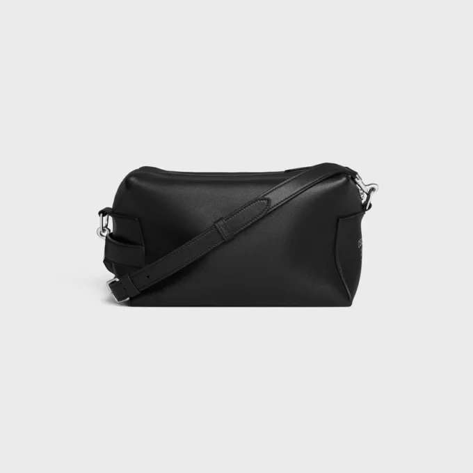 Borsa a tracolla Take Away in pelle di vitello liscia Borsa a tracolla Take Away in pelle di vitello liscia