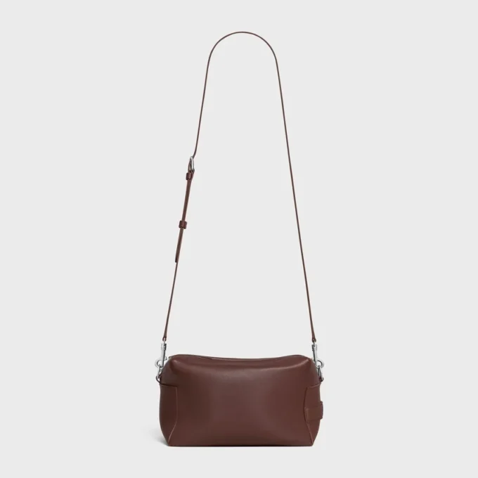Borsa a tracolla Take Away in pelle di vitello liscia Borsa a tracolla Take Away in pelle di vitello liscia