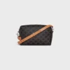Borsa a tracolla Take Away in Triomphe Canvas e pelle di vitello Borsa a tracolla Take Away in Triomphe Canvas e pelle di vitello