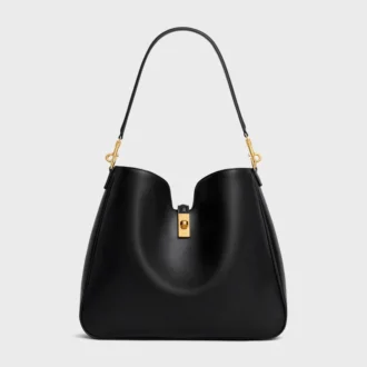 Borsa Camille 16 Soft media in pelle di vitello liscia