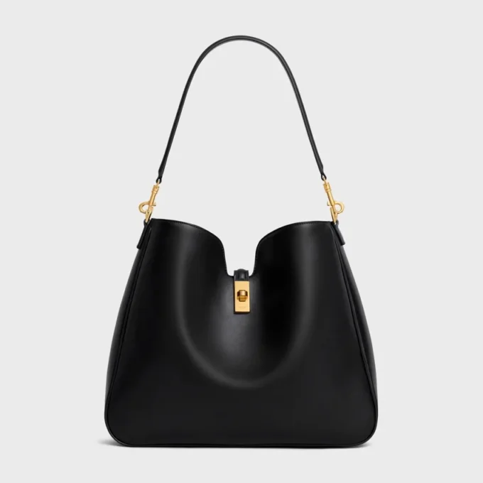 Borsa Camille 16 Soft media in pelle di vitello liscia Borsa Camille 16 Soft media in pelle di vitello liscia
