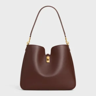 Borsa Camille 16 Soft media in pelle di vitello liscia