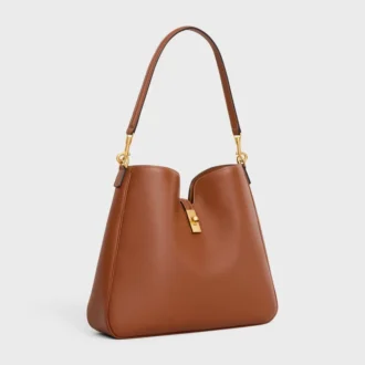 Borsa Camille 16 Soft media in pelle di vitello liscia