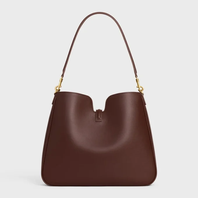 Borsa Camille 16 Soft media in pelle di vitello liscia Borsa Camille 16 Soft media in pelle di vitello liscia