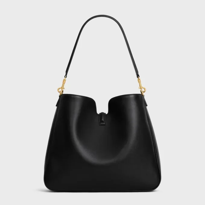 Borsa Camille 16 Soft media in pelle di vitello liscia Borsa Camille 16 Soft media in pelle di vitello liscia