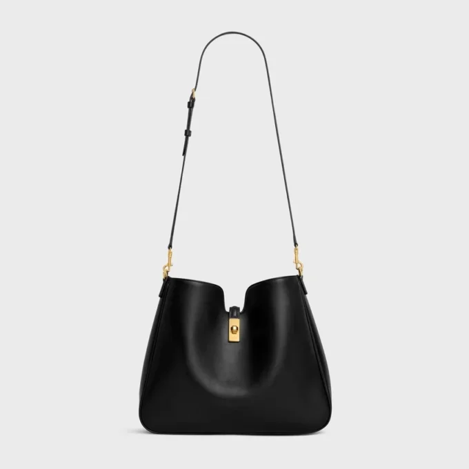 Borsa Camille 16 Soft media in pelle di vitello liscia Borsa Camille 16 Soft media in pelle di vitello liscia