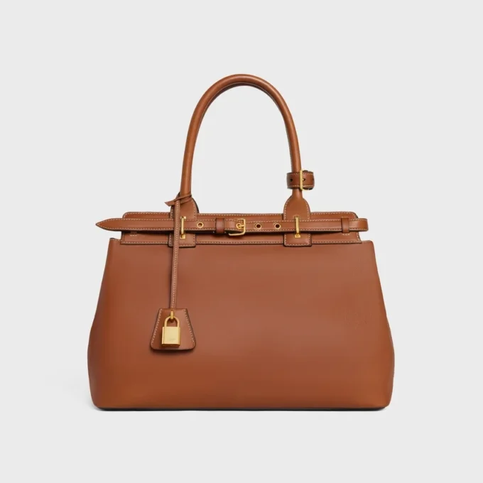 Borsa CELINE Conti in pelle di vitello naturale Borsa CELINE Conti in pelle di vitello naturale