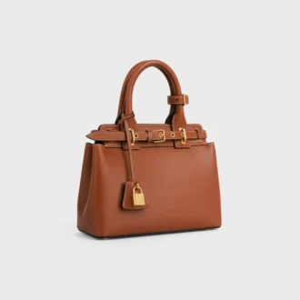 Borsa Celine Conti Teen in pelle di vitello naturale