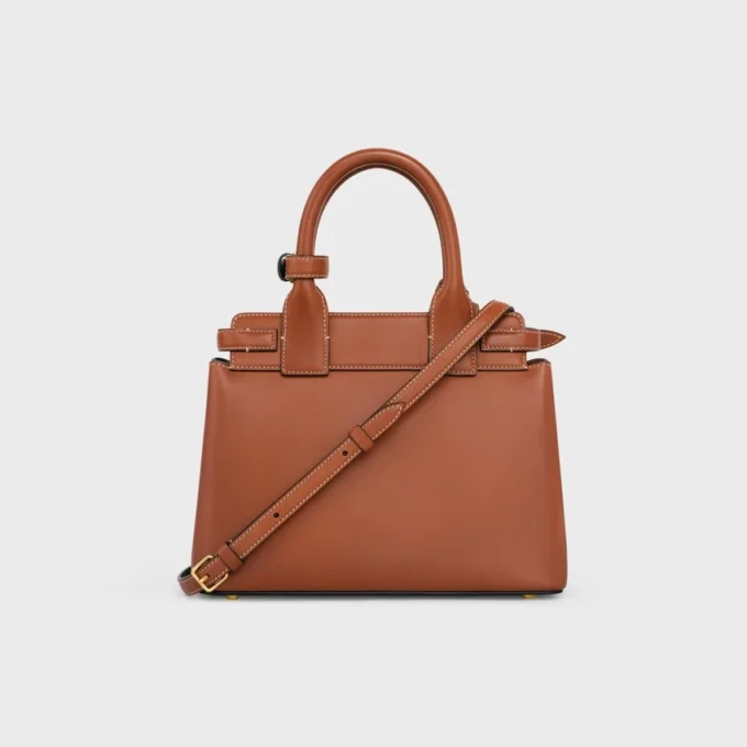 Borsa Celine Conti Teen in pelle di vitello naturale Borsa Celine Conti Teen in pelle di vitello naturale