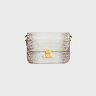 Borsa Classica Triomphe in coccodrillo nilotico